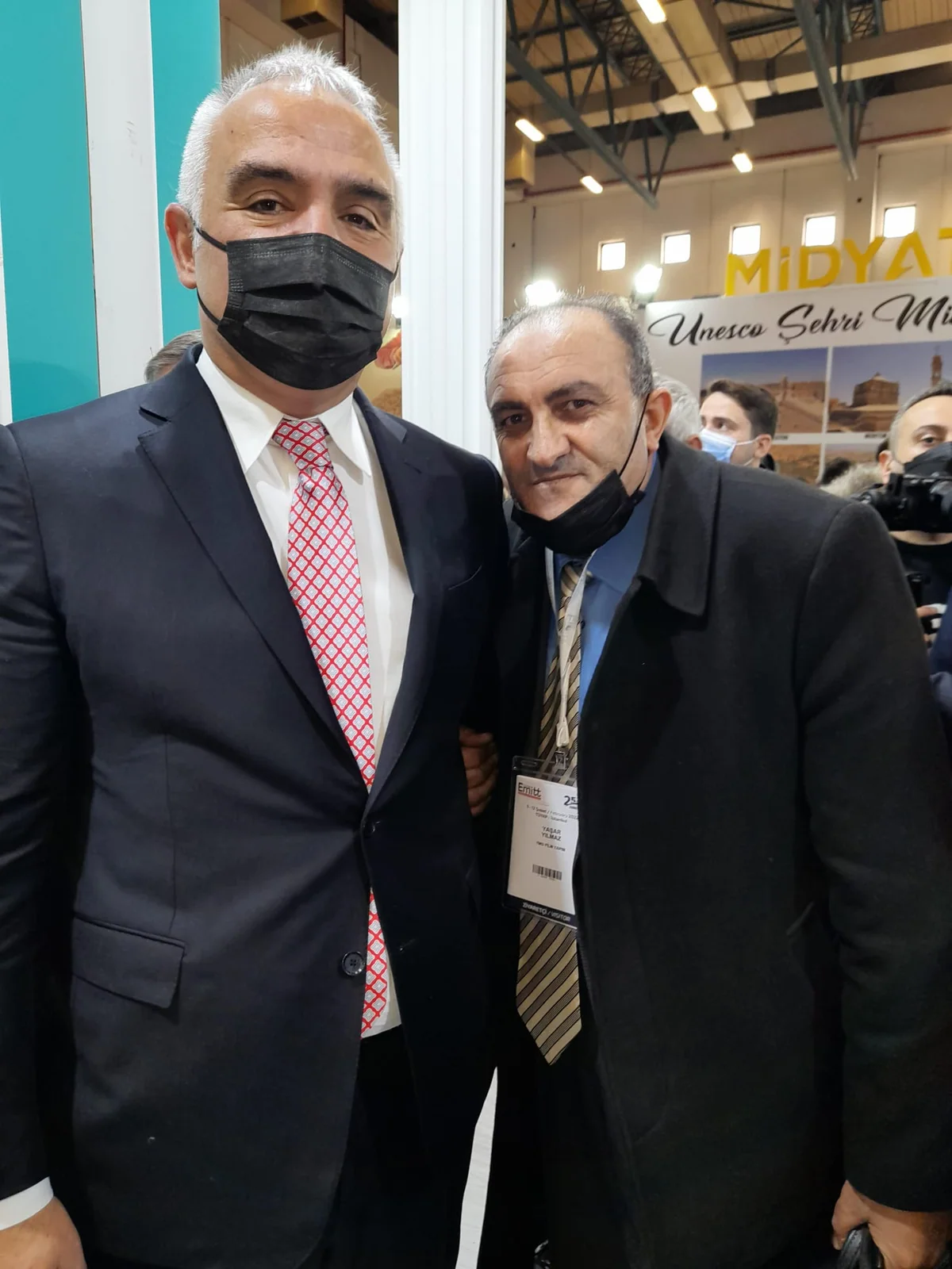 Mehmet Nuri Ersoy ile protokol buluşması