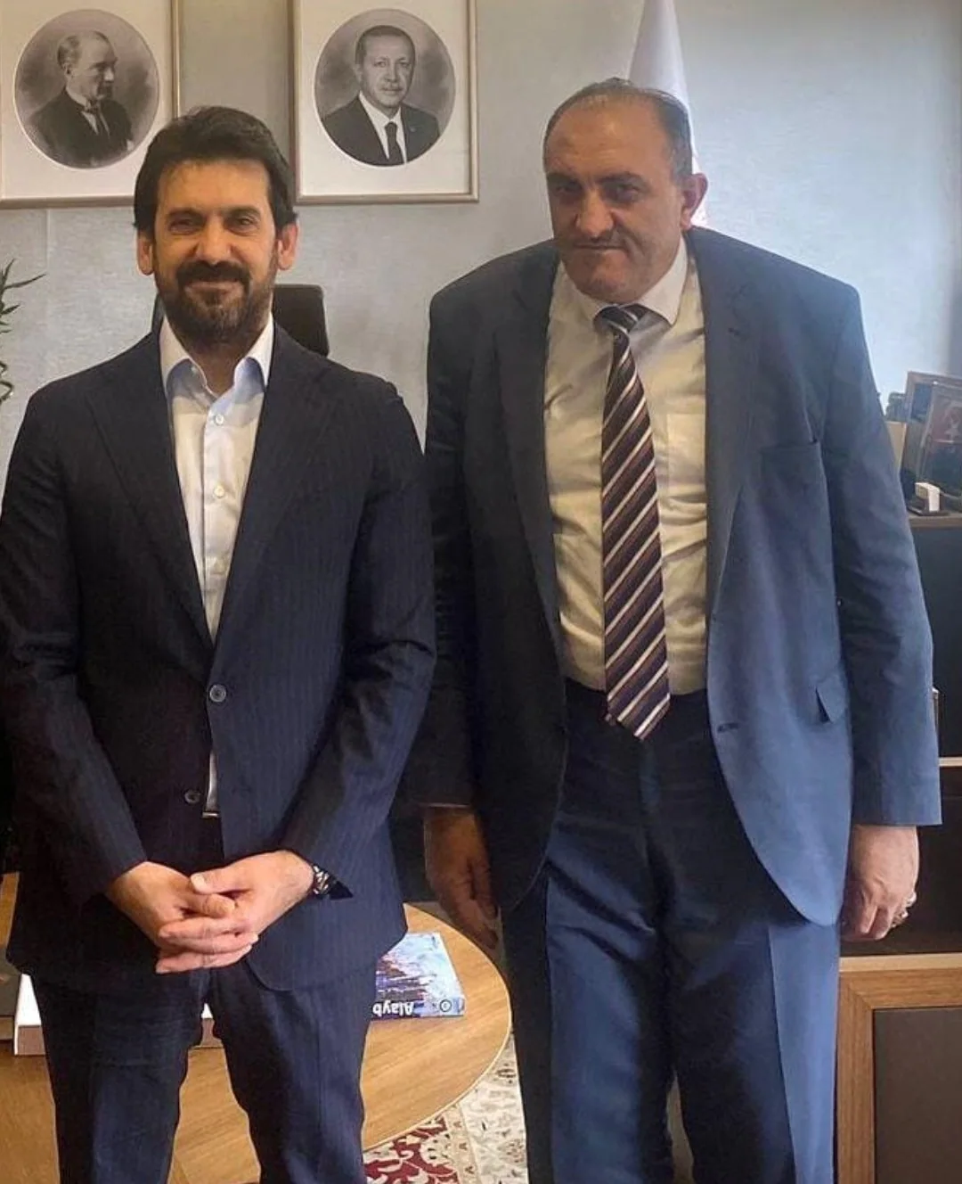 Batuhan Mumcu ile protokol buluşması